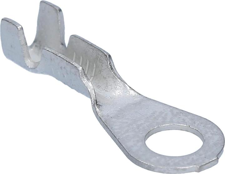 Produktbild Kalitec 100 Stück Krallenkabelschuh Ringform KKS1,5-M4-12 Krallen 0,5-1,5mm² M4 Messing verzinnt