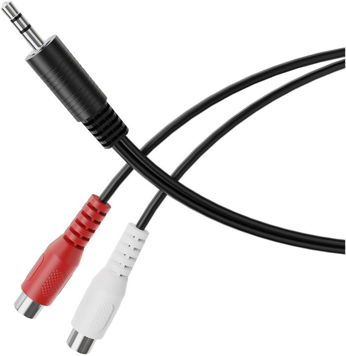 Immagine prodotto HDgear Audio-Adapter Klinke 3.5 mm, male - Cinch (Adattatore jack)