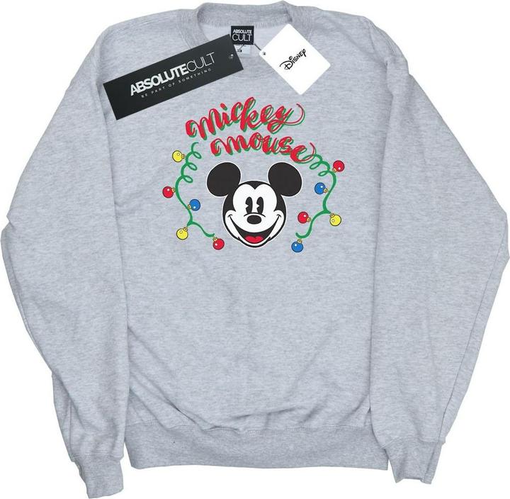 Produktbild Disney Mickey Mouse Christmas Light Bulbs Sweatshirt (XL)