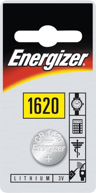 Produktbild Energizer CR1620 Lithium (1 Stk., CR1620, 81 mAh)