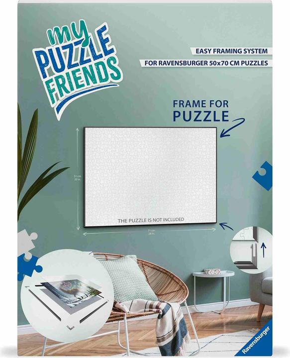 Actual product image Ravensburger Puzzle picture frame 1000 pieces (1000 pieces)