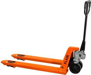 Actual product image Folke Larsen Flair palleløfter 2500 - 1150mm, poly hjul og dobbelt ruller, FL25102