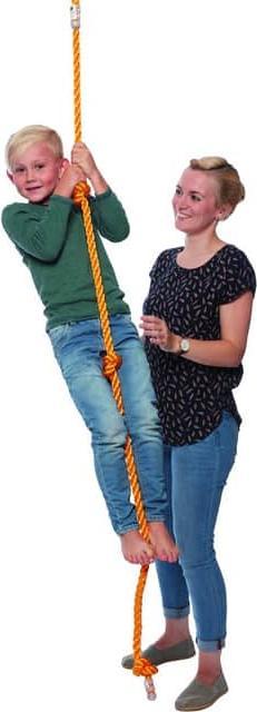 Actual product image Happy People Climbing rope 190cm 4 knots 60KG GS/TÜV