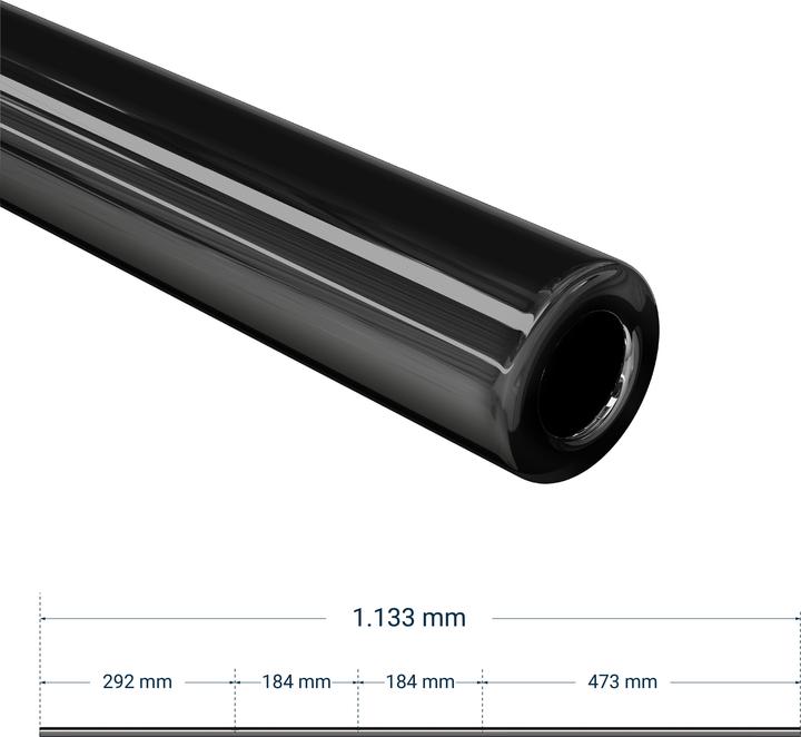 Produktbild Sportime Turnierkickertisch Stange Black Dragon glänzend oder matt, 16 mm