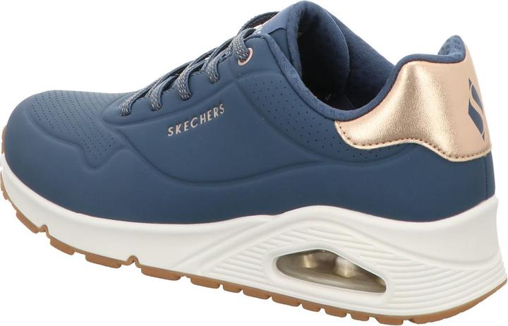 Produktbild Skechers Damen Schnürschuhe Sportlich Gummisohle blau (37)