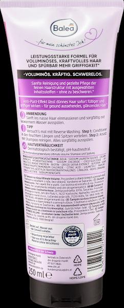 Produktbild dm BaleaProfessional Shampoo Ultimate Volume (Flüssiges Shampoo)