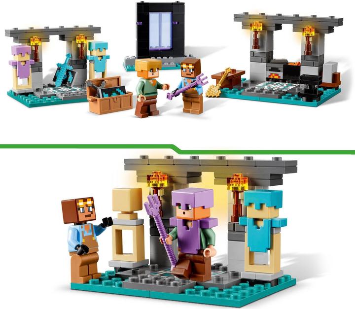 Image du produit LEGO 21252 L'armurerie (21252, LEGO Minecraft)