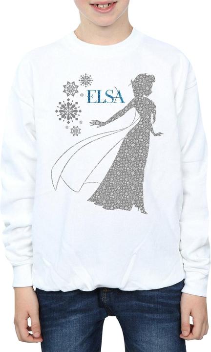 Produktbild Disney Frozen Elsa Christmas Silhouette Sweatshirt Jungen (152, 158)