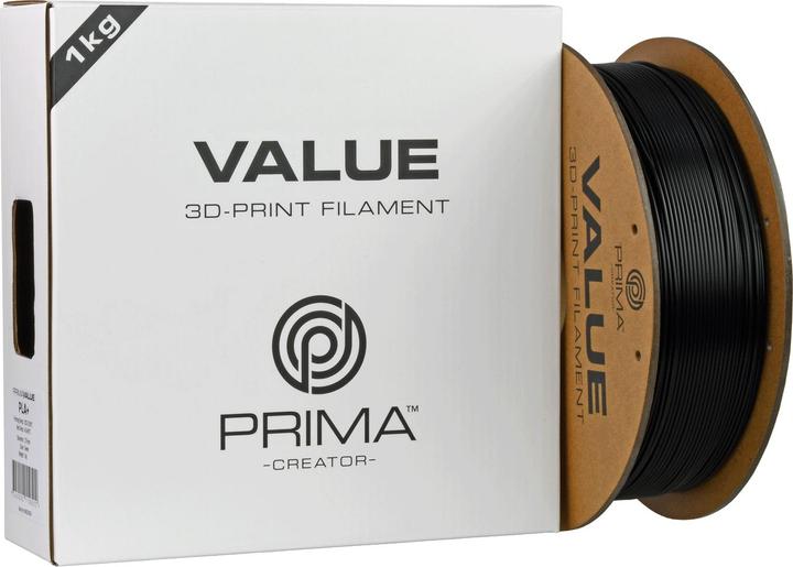 Immagine prodotto Prima Creator PrimaValue PLA+ (PLA, 1.75 mm, 1.32 g, Nero)