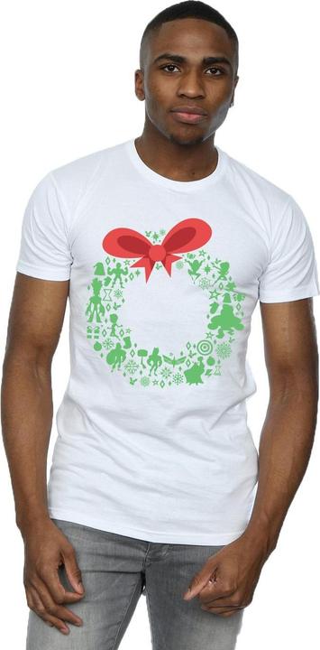 Immagine prodotto Avengers Christmas Wreath Maglietta Uomo (XL)