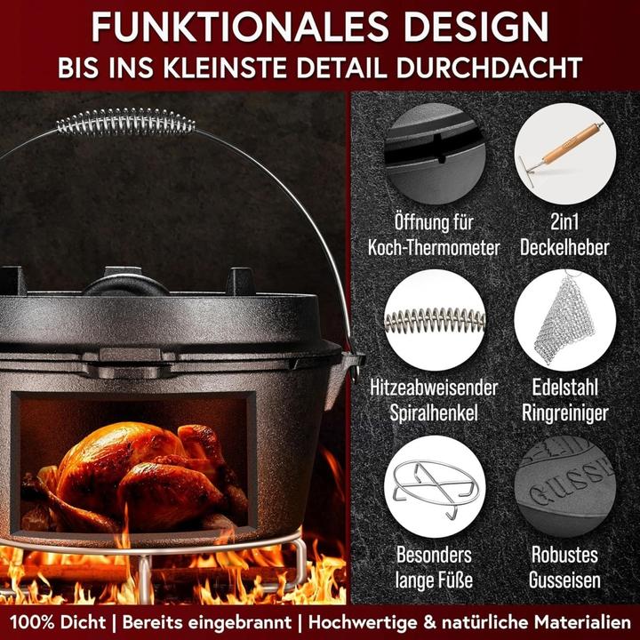Produktbild Gusskönig Dutch Oven Set