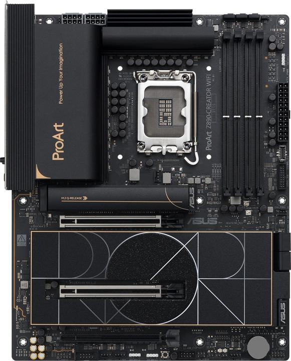 Produktbild ASUS MB PROART Z890-CREATOR WIFI (Intel,LGA1851,DDR5,ATX) (Socket S1, Intel Z890, ATX)