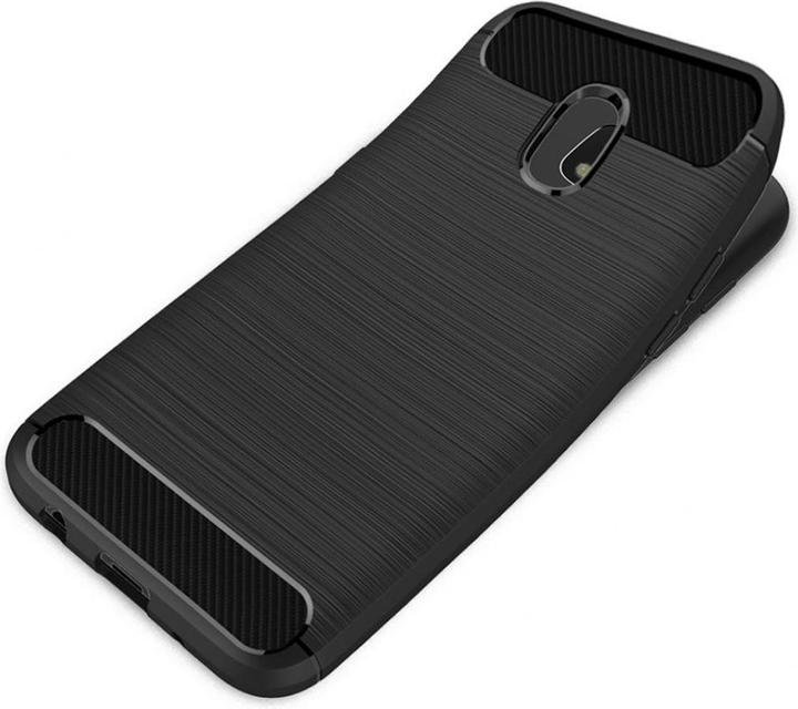Actual product image Screenguard Samsung Galaxy J5 2017 Cover Carbon Brushed Soft TPU (Samsung Galaxy J5 (2017))