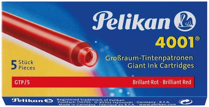 Immagine prodotto Pelikan Cartuccia di grande capacità 4001 GTP/5 (cartucce d'inchiostro, Rosso)