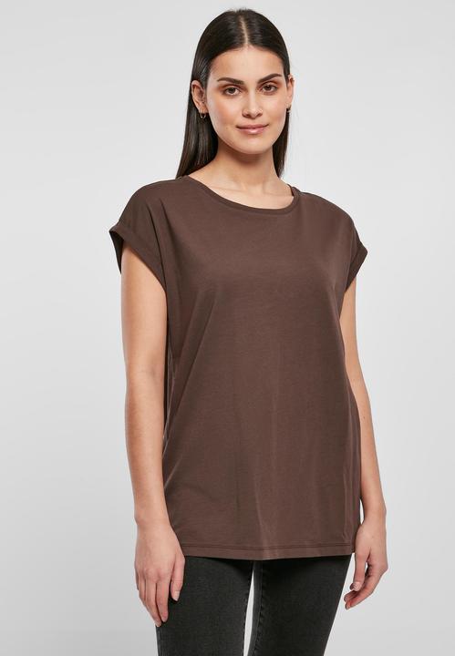 Actual product image Urban Classics Ladies Organic Extended Shoulder Tee - 5650 (M)