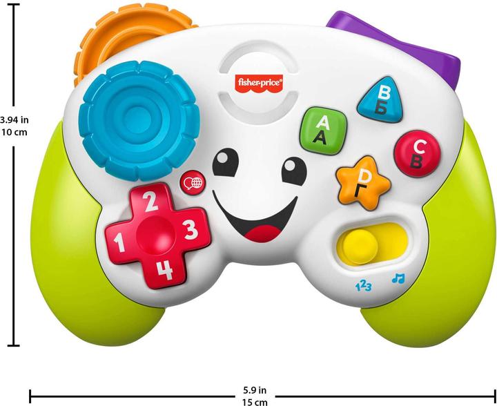 Produktbild Fisher-Price Lernspass Spiel-Controller (I, ESP, P, QE) (Spanisch, Italienisch, Portugiesisch)