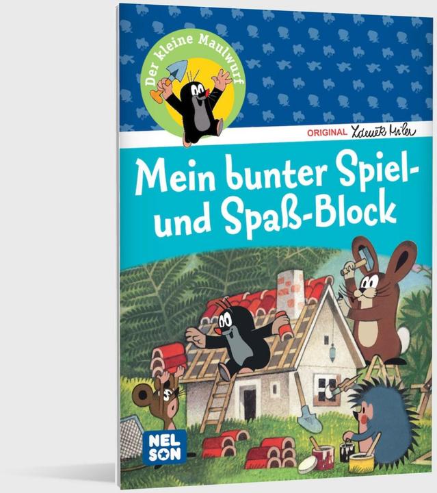 Produktbild Der kleine Maulwurf: Mein bunter Spiel- und Spass-Block