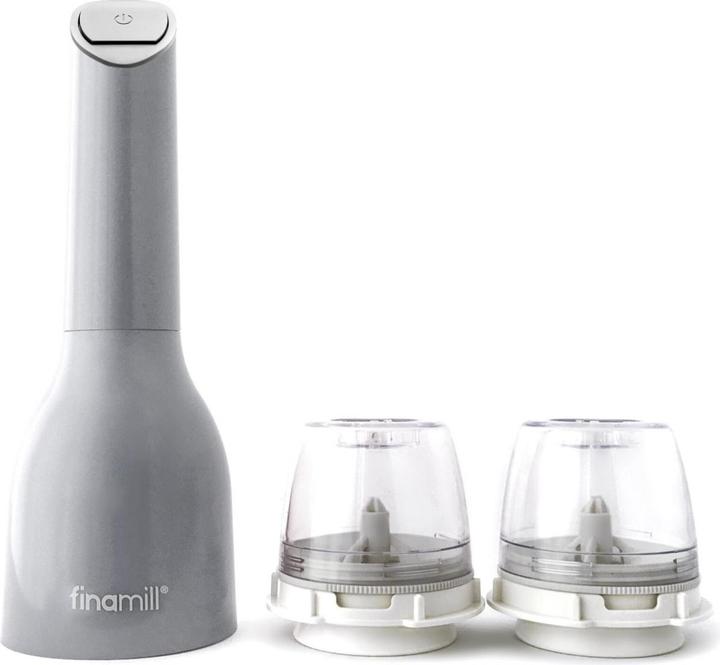 FinaMill One stone with two FinaPod Pro Plus battery-operated (Salt)