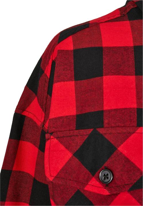Produktbild Urban Classics Ladies Short Oversized Check Shirt (4XL)
