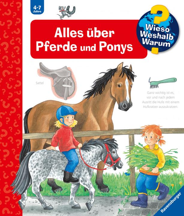 Productafbeelding Ravensburger Alles über Pferde und Ponys (Duits, Andrea Erne, Irmgard Eberhard, 2011)