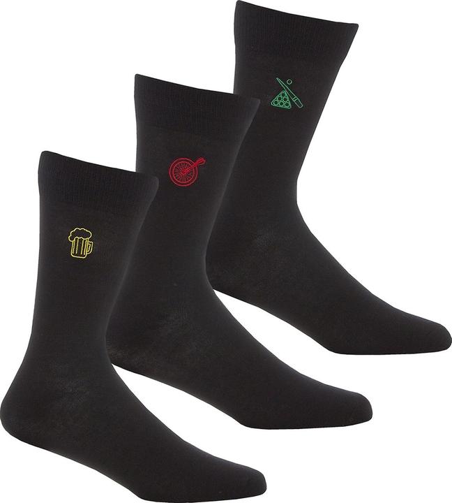 Panda Stick Pub Games Socken (3erPack) (3er Pack, 39.5 - 45.5)