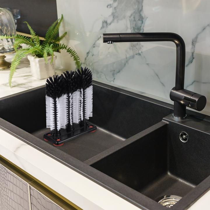Actual product image Relaxdays Glass washing brush (1 pcs.)