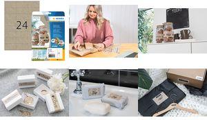 Produktbild HERMA Graspapier Etiketten A4