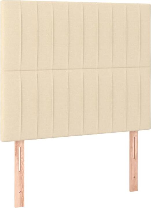 Produktbild VidaXL Bettgestell mit Kopfteil Stoff (120 x 190 cm)
