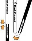 Actual product image Black Diamond Distance FLZ (110 - 125 cm)
