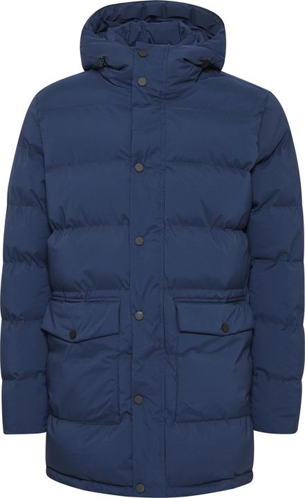 Blend Knopffleecejacke mit Kapuze und Tasche