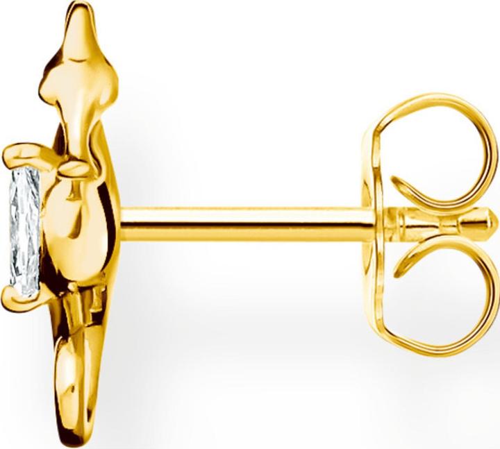 Produktbild Thomas Sabo Einzel Ohrstecker Seepferdchen Gold (925er Silber)
