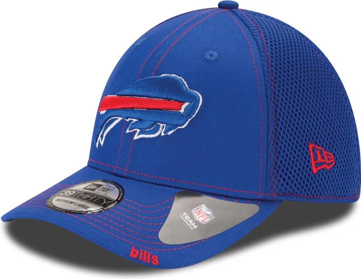 Actual product image New Era 39Thirty Stretch Mesh Cap - Buffalo Bills (XL)