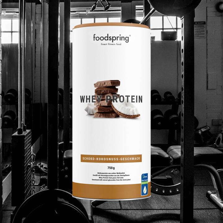 Image du produit Foodspring Protéine de lactosérum (Chocolat-noix de coco, 1 pcs, 750 g)