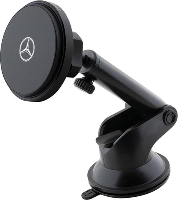 Actual product image Mercedes-Benz Mercedes uchwyt magnetyczny MEMWCCK do kratki went/szybę czarny/black Silver Stars MagSafe