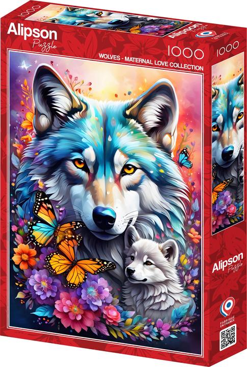 Produktbild Alipson Puzzle Puzzle 1000 pieces Wolves - Maternal Love Collection (1000 Teile)