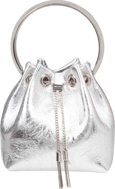 Produktbild Jimmy Choo bon bon tzz in metallic leather color silver
