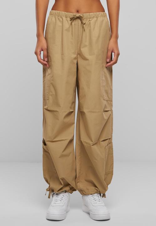Produktbild Urban Classics Ladies Cotton Cargo Parashute Pants - 166855 (M)