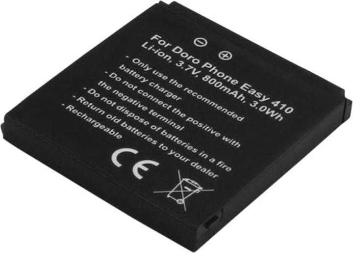 Produktbild Avizar Li-Ion Akku 3.7V 800mAh Doro PhoneEasy 410/611/612