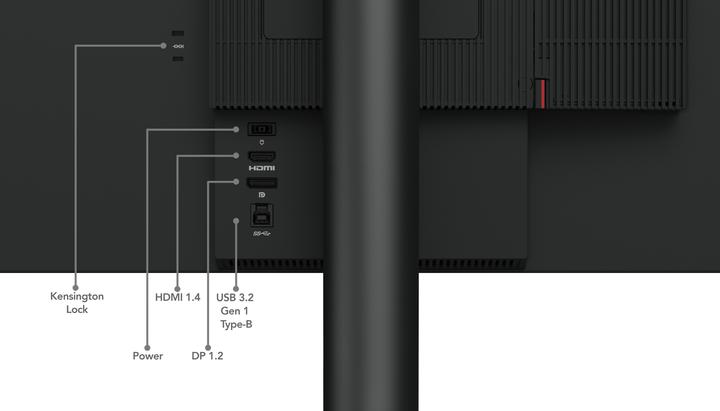 Actual product image Lenovo ThinkCentre Tiny-in-One 24 Gen 5 (1920 x 1080 pixels, 23.80")