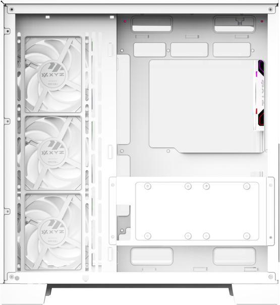 Actual product image xyz X-CS-TESSERACT-W (mATX, ATX, ITX)