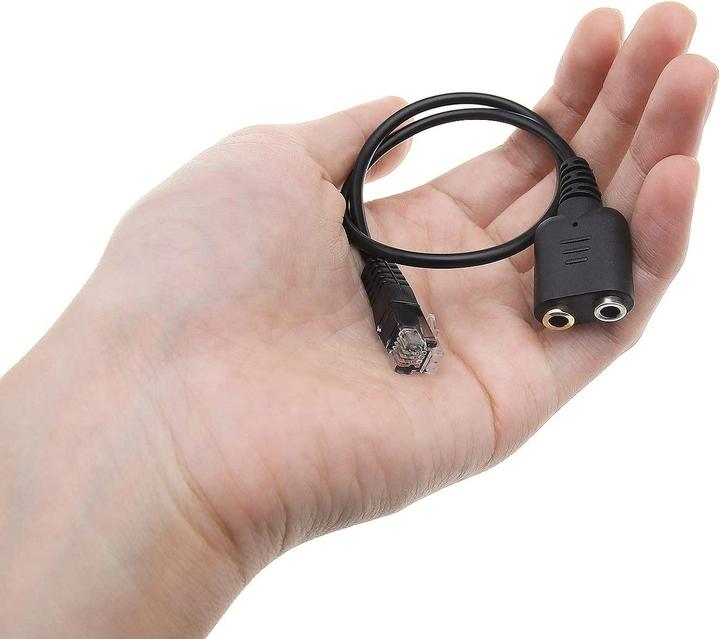 Produktbild equip Telefonkabel RJ9 auf. Klinke für Headset