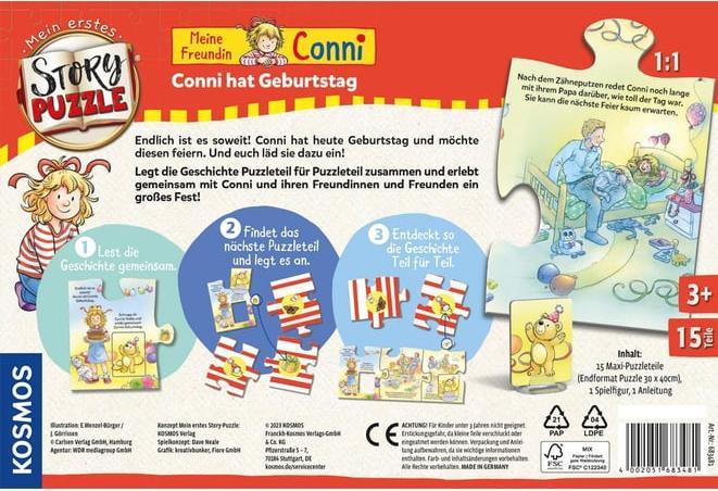 Produktbild Kosmos Mein erstes Story-Puzzle: Meine Freundin Conni (15 Teile)