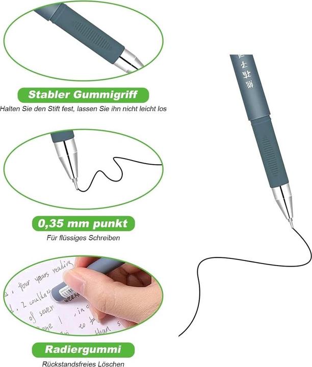 Actual product image The Toy Company 5 Stück Radierbare Gel-Stifte – Hase, Schwein, Panda & Co. (5 x)