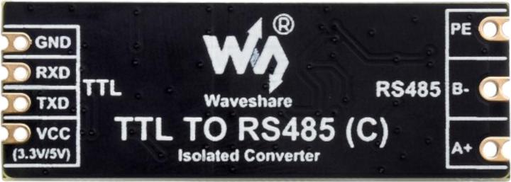 Actual product image WaveShare Isolated RS485-TTL converter module