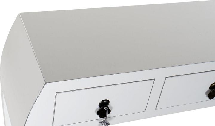 Image du produit DKD Home Decor Console White Silver Fir MDF Wood (96 x 26 x 80 cm)
