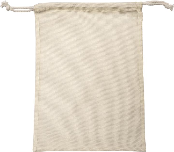 Actual product image Knorr Prandell Cotton fruit-vegetable bag, natural blank, for painting with fabric paints, made of 100 % cotton
