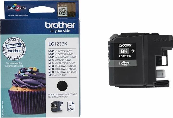 Actual product image Brother Lc-123bk (FC)