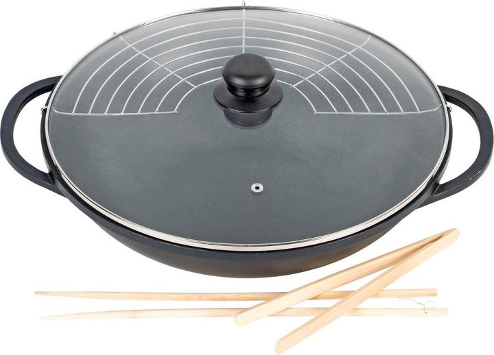 Image du produit Krüger Leipzig (36 cm, Wok, Aluminium)