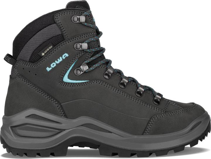 Image du produit Lowa Renegade Evo GTX Mid (schmale Leisten) Wander- & Trekkingschuhe Asphalt / Türkis Damen (37.5)