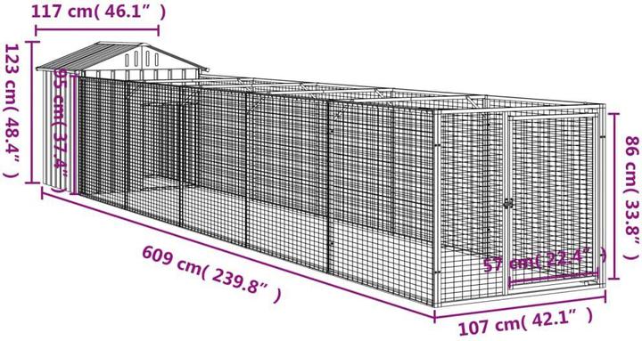 Actual product image VidaXL Aliane (Dog house)